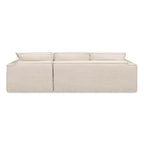 Divano sezionale in ciniglia grigio cenere "Brenley" 110.5 RAF di Jennifer Taylor Home, consegnato in scatola
