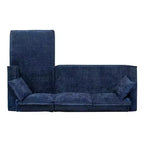Divano sezionale in ciniglia grigio cenere "Brenley" 110.5 RAF di Jennifer Taylor Home, consegnato in scatola