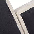 Jennifer Taylor Home Brenley Divano componibile a scatola con penisola sinistra da 280,6 cm, ciniglia grigio cenere