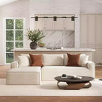 Jennifer Taylor Home Brenley Divano componibile a scatola con penisola sinistra da 280,6 cm, ciniglia grigio cenere
