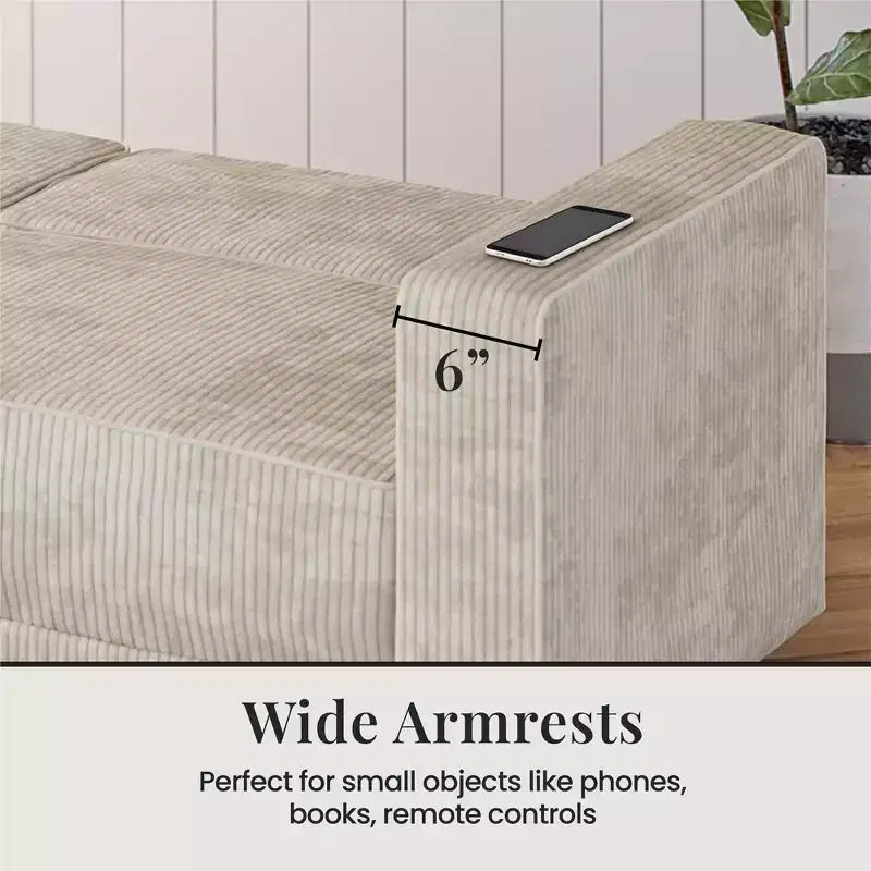 Divano letto futon Allie RealRooms