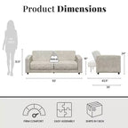 Divano letto futon Allie RealRooms