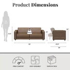 Divano letto futon Allie RealRooms