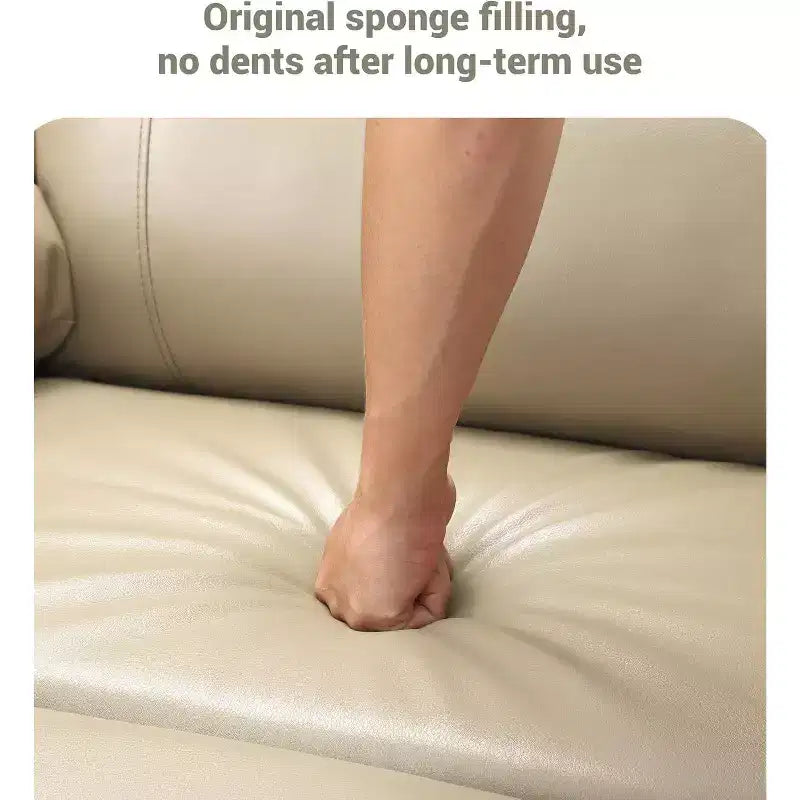 Poltrona Reclinabile Manuale in Similpelle - Design Ergonomico da 68 cm con Portabicchieri e Vano Portaoggetti, per Home Theater e Soggiorno