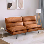 Dyonery Divano Letto Futon Convertibile 71.3 in, Divano Futon in Memory Foam con Schienale Regolabile, Piccola Poltrona Reclinabile Pieghevole per Soggiorno