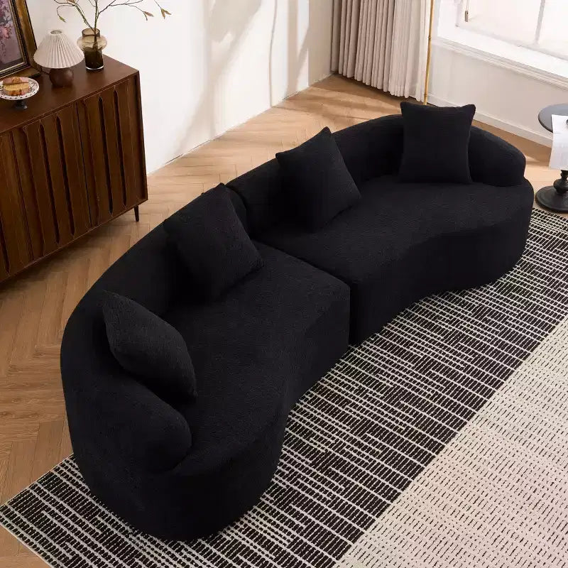 Divano componibile Whisen 110 con imbottitura a compressione totale