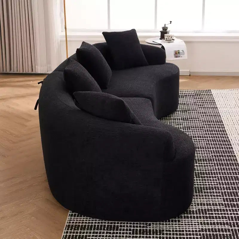Divano componibile Whisen 110 con imbottitura a compressione totale