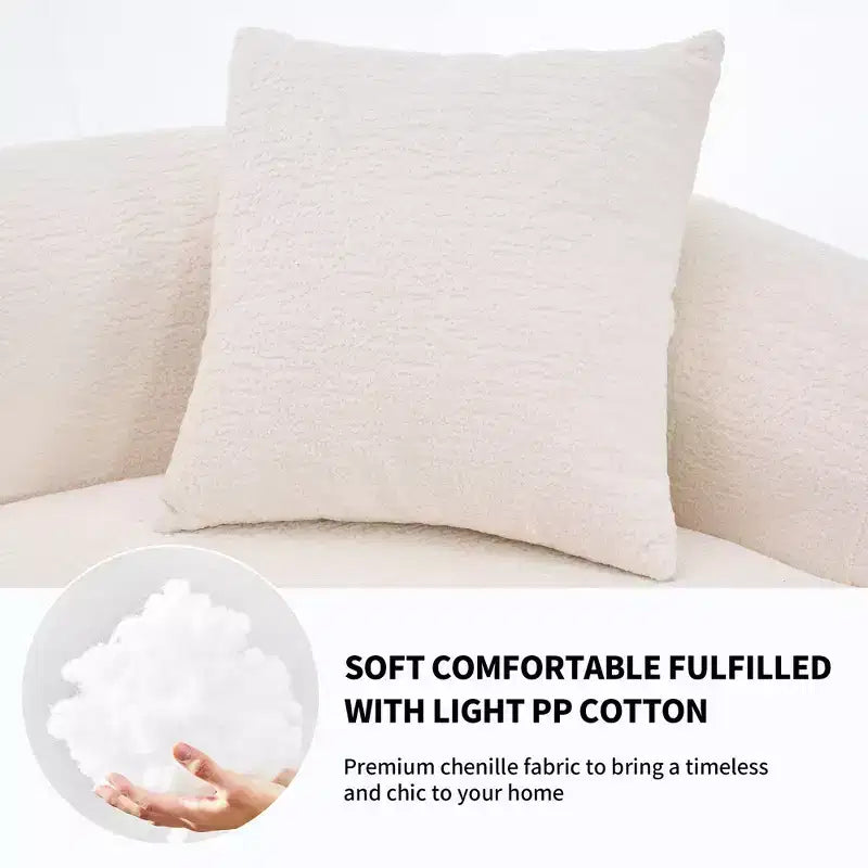 Divano componibile Whisen 110 con imbottitura a compressione totale