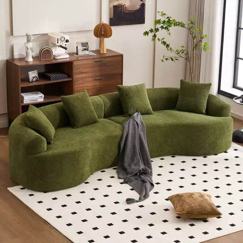 Divano componibile Whisen 110 con imbottitura a compressione totale