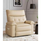 Poltrona Reclinabile Grande Extra Large - Poltrona reclinabile manuale in finta pelle PU di grandi dimensioni per adulti, poltrona relax dal comfort eccezionale