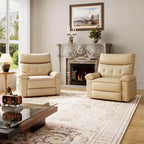 Poltrona Reclinabile Oversize - Grande Recliner Manuale in Similpelle PU per Adulti, Poltrona Relax dal Comfort Eccezionale