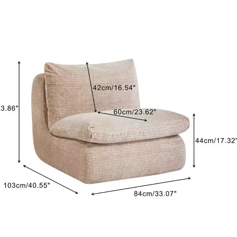 Divano e poltrona Whisen Corduroy Floor Compression, il massimo del comfort per rilassarsi e giocare
