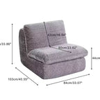 Divano e poltrona Whisen Corduroy Floor Compression, il massimo del comfort per rilassarsi e giocare