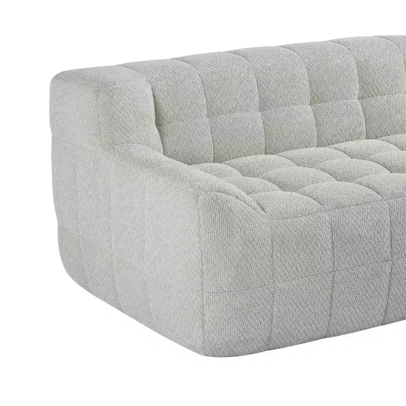 Divano e Poltrona Whisen Lychee Velvet con compattazione del pavimento