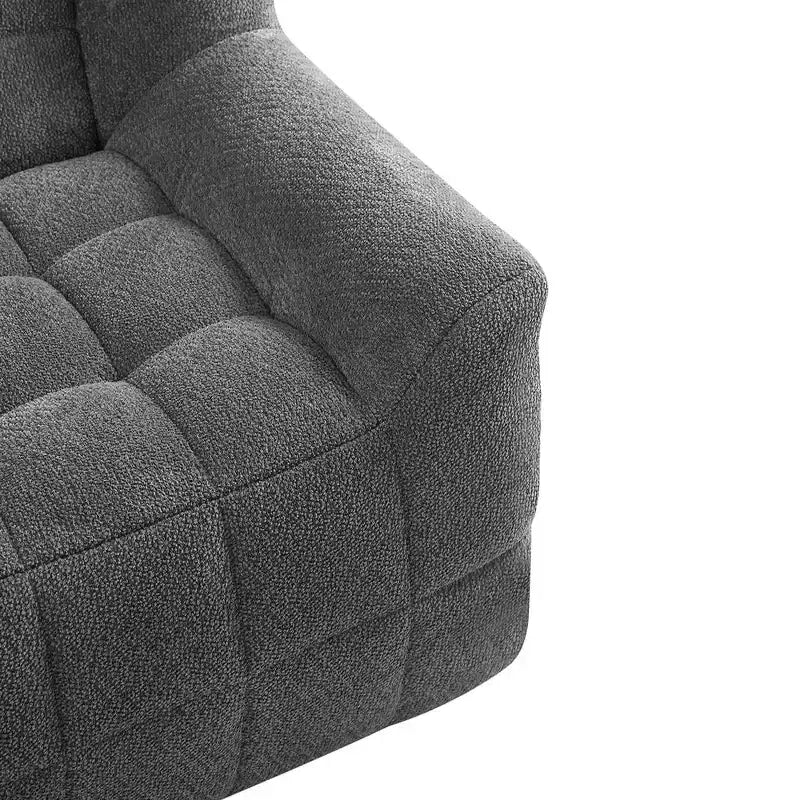 Divano e Poltrona Whisen Lychee Velvet con compattazione del pavimento