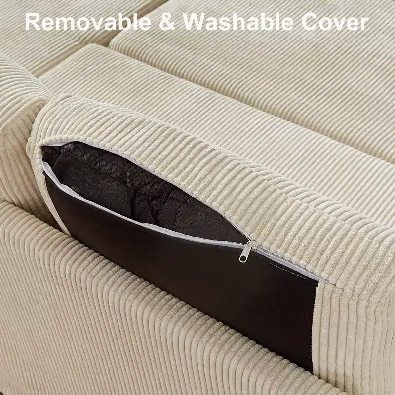 Dyonery Divano a L Componibile Letto con Schienale Reclinabile, Divano Letto a Scomparsa 81, Divano Reversibile con Contenitore, Montaggio Senza Attrezzi