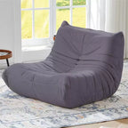 Divano Bean Bag EROMMY, 28D Memory Foam, Facile da Pulire e Portatile, Similpelle Premium, Divano da Terra Leggero per Soggiorno, Camera da Letto