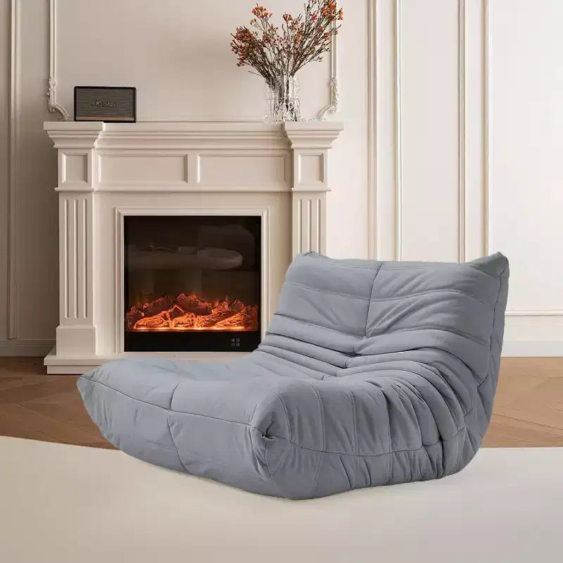 Divano Bean Bag EROMMY, 28D Memory Foam, Facile da Pulire e Portatile, Similpelle Premium, Divano da Terra Leggero per Soggiorno, Camera da Letto