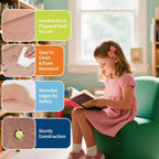 Armadietto/Appendiabiti per Bambini con 15 Scomparti, Ganci, Cestini e Ruote, 5 Sezioni, per Scuola, Ingresso, Mudroom