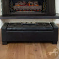 Christopher Knight Home Nadia Contemporary Tufted Upholstered Storage Ottoman Bench
