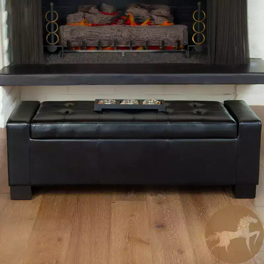 Christopher Knight Home Nadia Contemporary Tufted Upholstered Storage Ottoman Bench