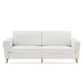 84 Modern Sofa Couch, 3 Seater Upholstered Sofa with Streamlined Armrest, Deep Seat Sleeper Sofa Couch for Living Room Bedroom Apartment