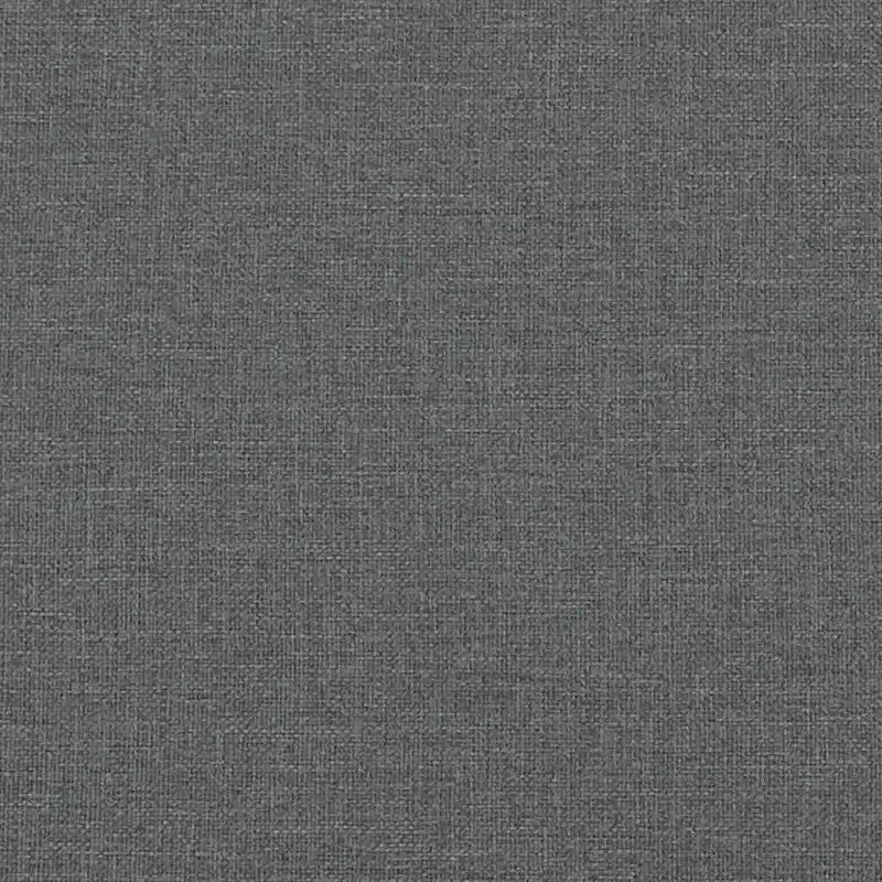 2-Seater Sofa Bed with Footstool, Dark Gray Polyester, Convertible