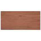 Mobile da bagno in teak massiccio, stile retrò, 85x40x75 cm
