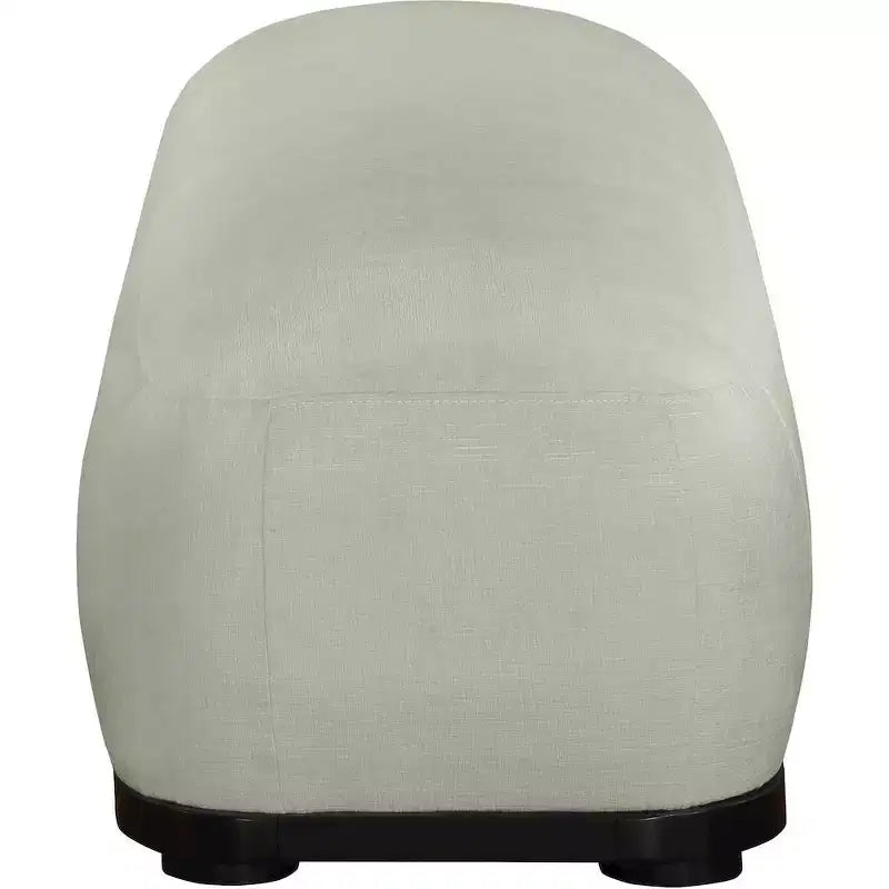 Panca rivestita in tessuto ciniglia, Stile Mid-Century Modern, Nera, Struttura in legno massello