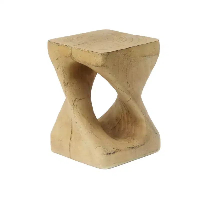 Consolle Twist Effetto Legno Colore Naturale Soggiorno
