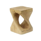 Consolle Twist Effetto Legno Colore Naturale Soggiorno