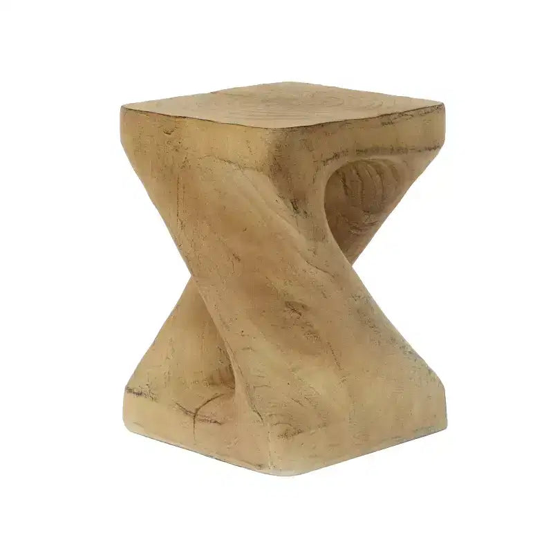 Consolle Twist Effetto Legno Colore Naturale Soggiorno