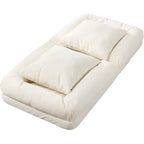 Cuccia Umana per Adulti, Comodo Divano Letto Relax con 2 Cuscini e 5 Posizioni Regolabili, Poltrona Lounge Rivestita in Ciniglia per Soggiorno Camera da Letto