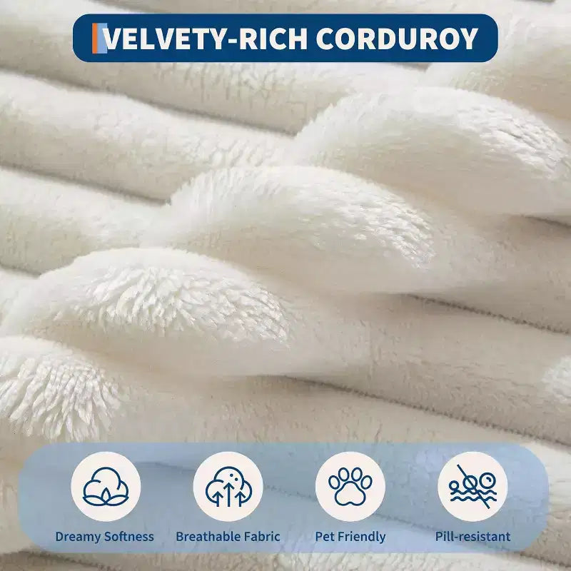 Poltrona a 2 Posti in Velluto a Coste con Cuscini, Cloud Lounger per Soggiorno e Camera da Letto, Divano Letto Pieghevole Senza Montaggio, Design Compatto Salvaspazio