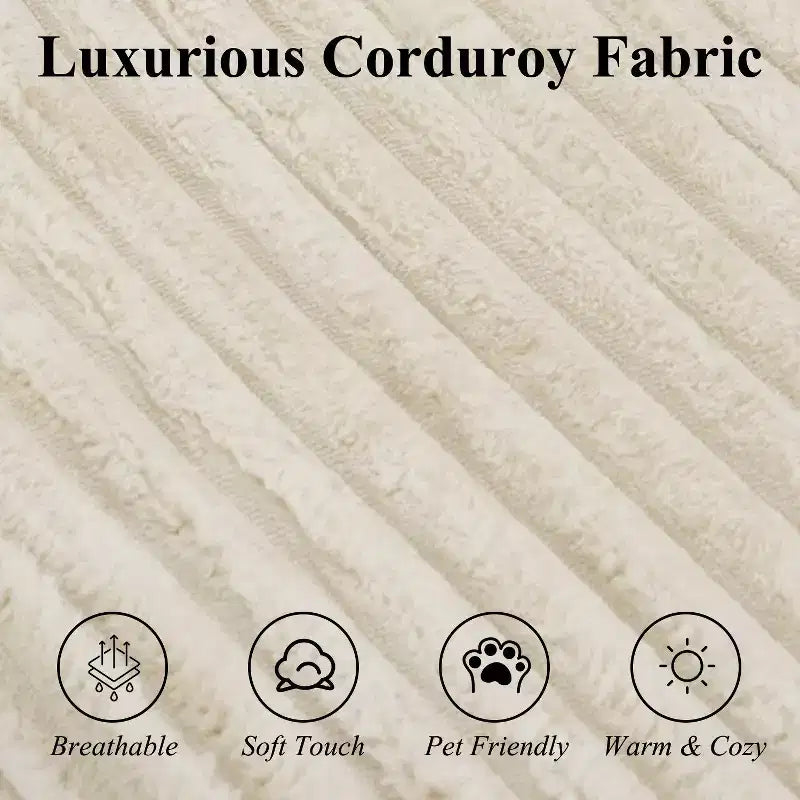 Divano componibile moderno Famapy – Comfort e stile per ambienti contemporanei. Divano letto in cotone compresso senza montaggio con chaise longue.