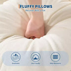 GustoWave 64,9'' Divano Letto Pigro Regolabile a 5 Posizioni, Letto Imbottito per Persone e Cani, Sedia a Sdraio Pieghevole da Terra
