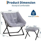 Poltrona "Lazy Sofa" con rivestimento in morbida pelliccia sintetica di coniglio, poltrona lounge ultra confortevole e accogliente per soggiorno, seduta rilassante da interni con morbido, per la casa