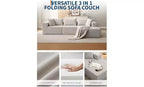 Divano componibile modulare GustoWave 108 con chaise longue | Sofà a L soffice e compresso per soggiorno | Design divano letto, Beige