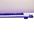 Poltrona Reclinabile Elettrica MAYEERTY, Poltrona Reclinabile Elettrica in Pelle con Ricarica USB, Contenitore e Portabicchieri per Soggiorno, Bianca