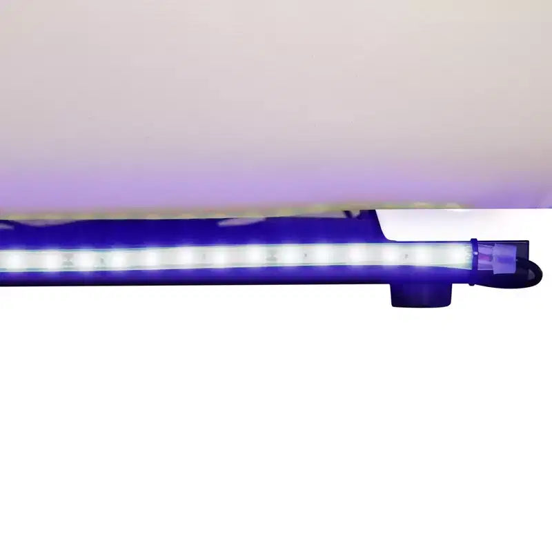 Poltrona Reclinabile Elettrica MAYEERTY, Poltrona Reclinabile Elettrica in Pelle con Ricarica USB, Contenitore e Portabicchieri per Soggiorno, Bianca