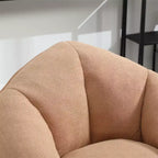 Poltrona Sacco con Poggiapiedi, Poltrona Sacco in Schiuma ad Alta Densità, Poltrona Moderna con Pouf