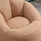Poltrona Sacco con Poggiapiedi, Poltrona Sacco in Schiuma ad Alta Densità, Poltrona Moderna con Pouf