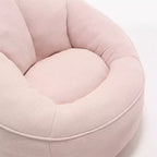 Poltrona Sacco con Poggiapiedi, Poltrona Sacco in Schiuma ad Alta Densità, Poltrona Moderna con Pouf