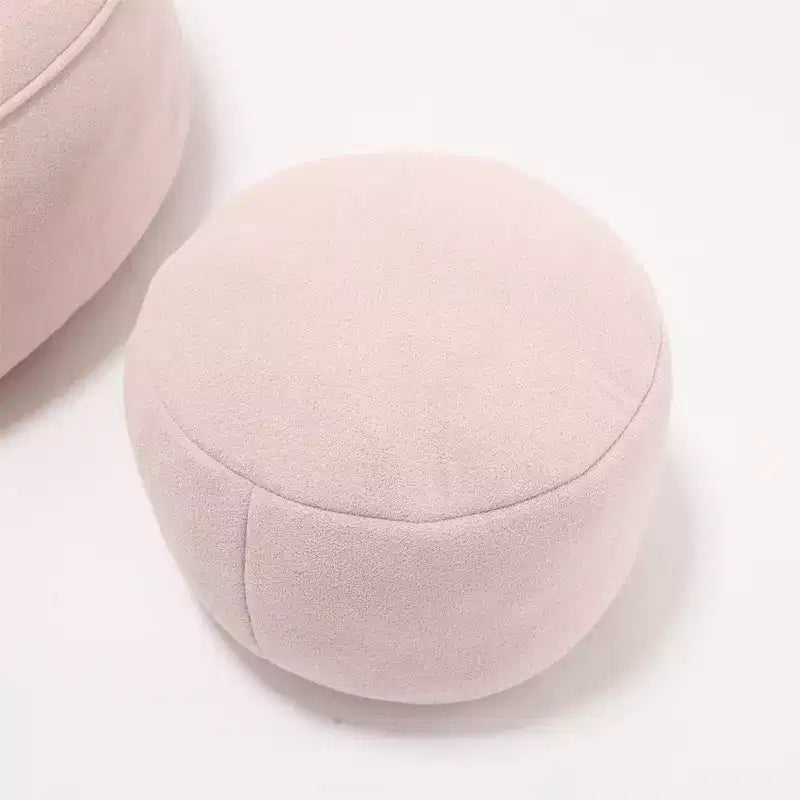 Poltrona Sacco con Poggiapiedi, Poltrona Sacco in Schiuma ad Alta Densità, Poltrona Moderna con Pouf