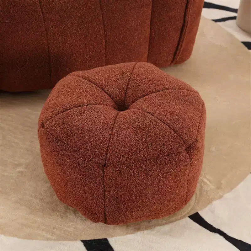 Divano sacco pouf, poltrona sacco moderna morbida con braccioli, divano pigro quadrato in ciniglia