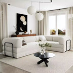 Clihome L-Shaped Corduroy Sofa Bed, Modular Sectional with Reversible Chaise & High-Density Foam for Versatile Living Room