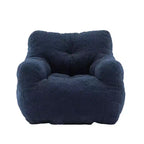 Poltrona sacco morbida, divano pigro in memory foam, poltrona d'accento resistente all'usura per soggiorno, balcone, ufficio