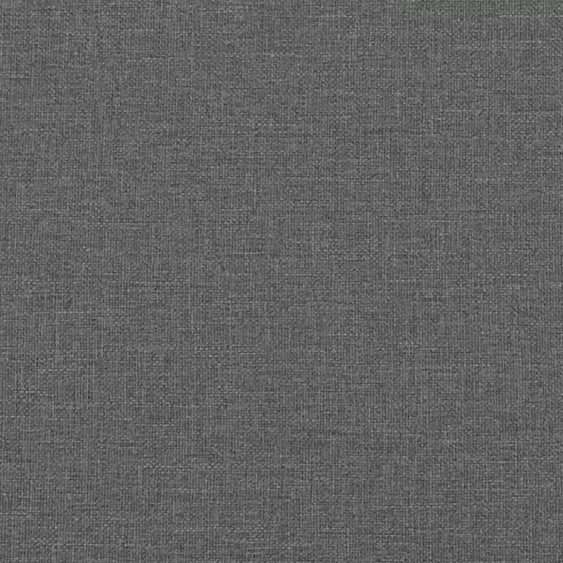 Poltrona Divano in tessuto grigio scuro (100% poliestere), metallo, textilene