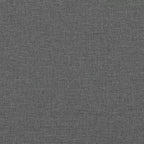 Poltrona Divano in tessuto grigio scuro (100% poliestere), metallo, textilene