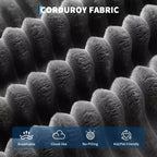 Divano componibile Cloud a 106 posti a forma di L con chaise longue e memory foam, divano modulare a 3 posti per soggiorno, nessun montaggio richiesto